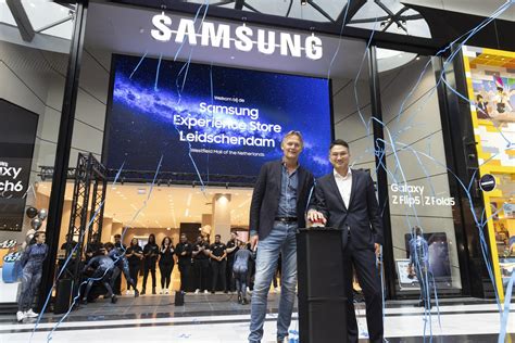 Samsung opent nieuwe Experience Store in Leidschendam.